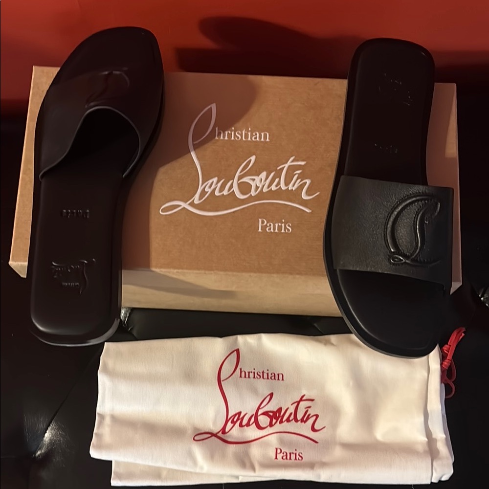 Christian Louboutin woman’s  black Sandals